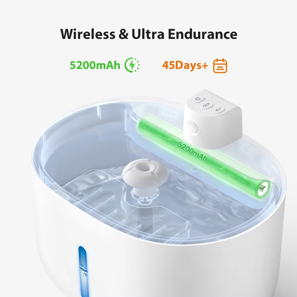 Wireless Pet Water Fountain