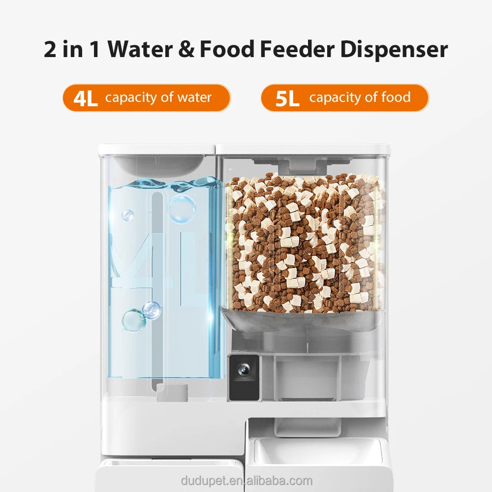 2 In 1 Automatic Water And Food Feeder